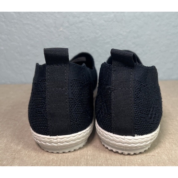 Tommy Bahama Slip-On Sneakers Women's 7.5 Blue Lace Mesh Memory Foam Nautical - Picture 5 of 10